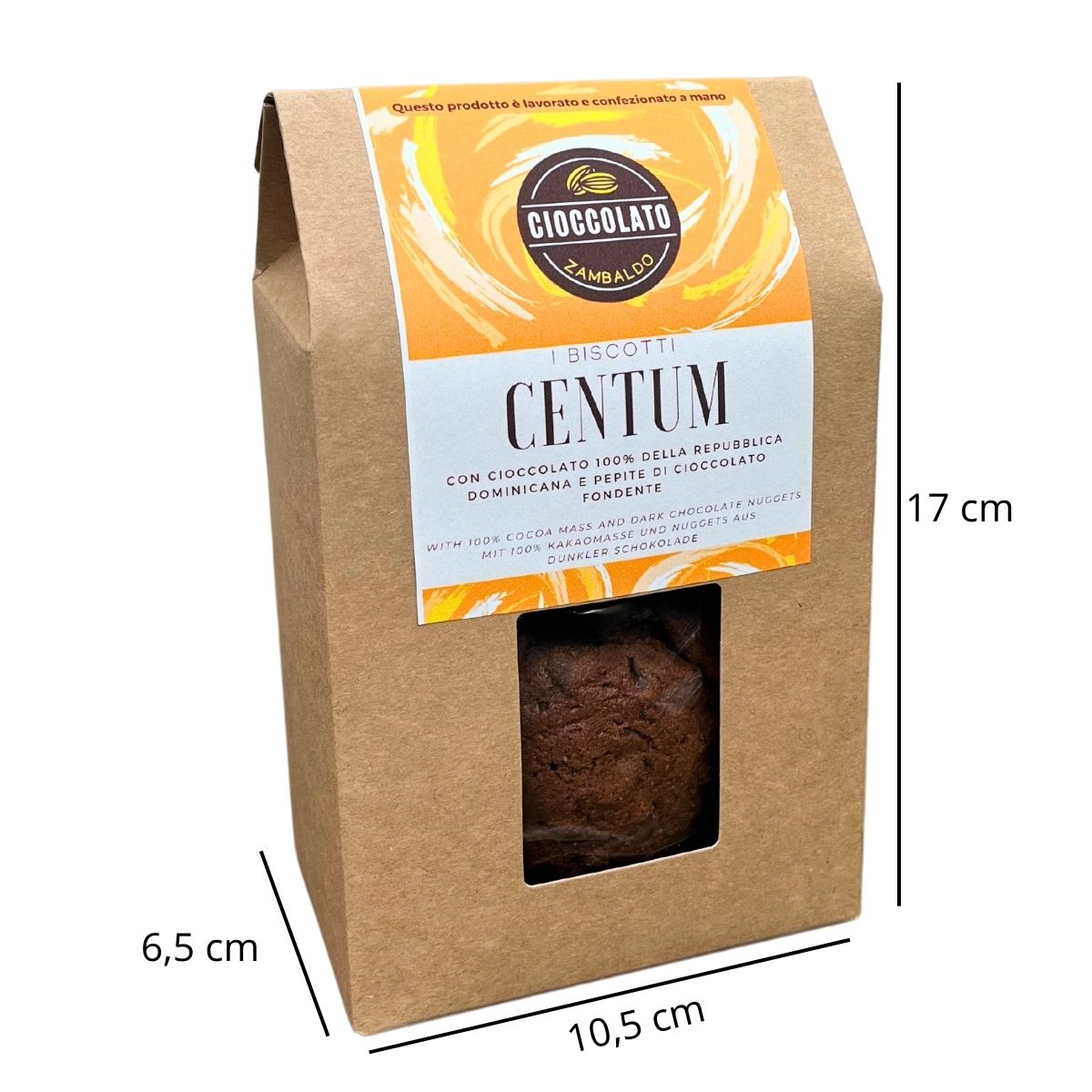 CENTUM - Biscotti al cioccolato con gocce di cioccolato fondenti