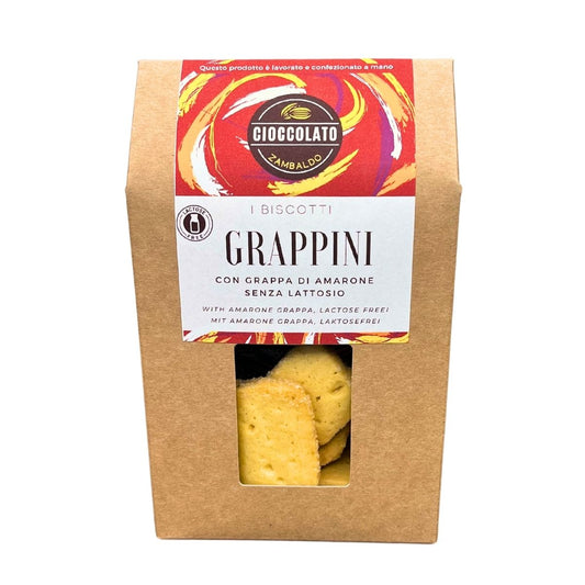 GRAPPINI - Biscotti alla grappa di Amarone senza burro e senza lattosio