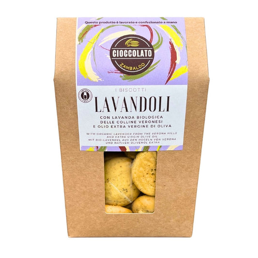 LAVANDOLI biscotti alla lavanda biologica - con olio extra vergine di oliva senza burro e lattosio