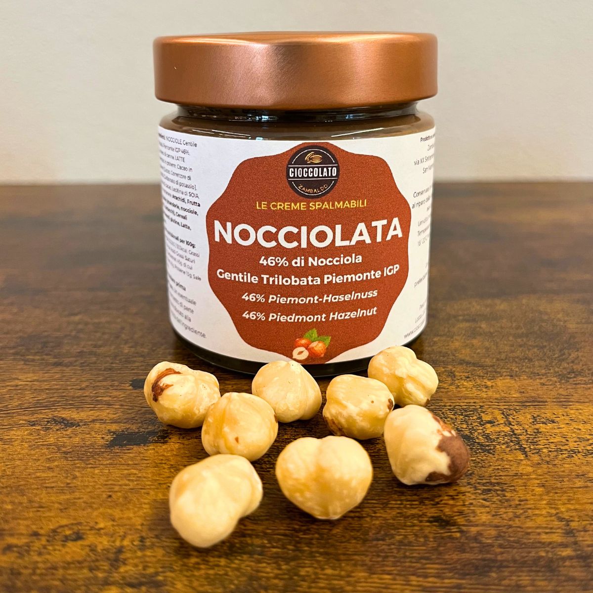 NOCCIOLATA - Crema spalmabile alle nocciole Piemonte IGP